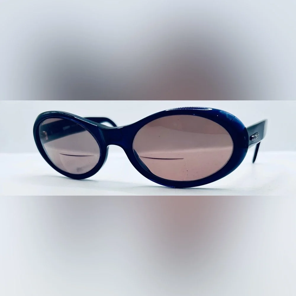Genny 254-S Blue Oval Sunglasses Frames Only